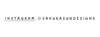 instagram by sakura sun designs